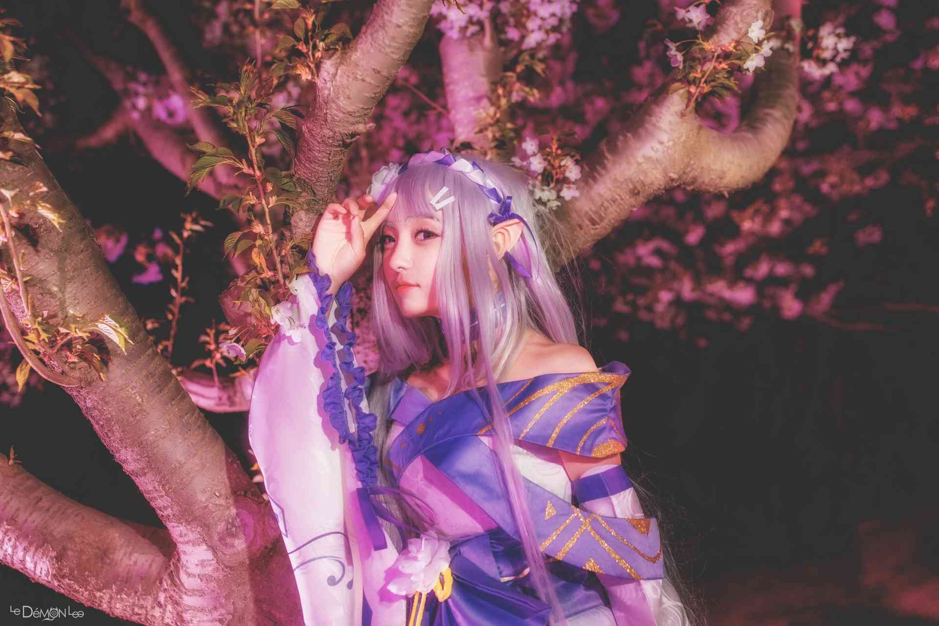 NO.049斯文文文文RE从要开始的异世界生活COS御日系支艾米莉亚【8P】-可宝主