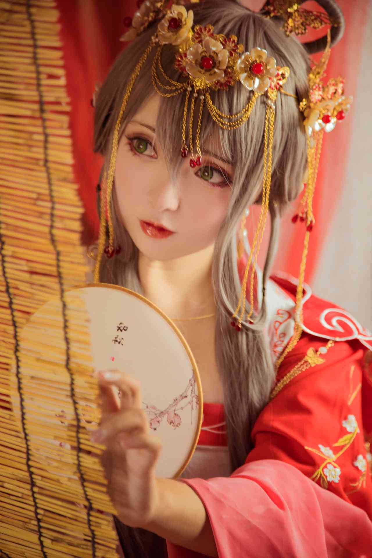 NO.051斯文文文文VOCALOIDCOS洛天依落花霁婚服图片欣赏【13P】