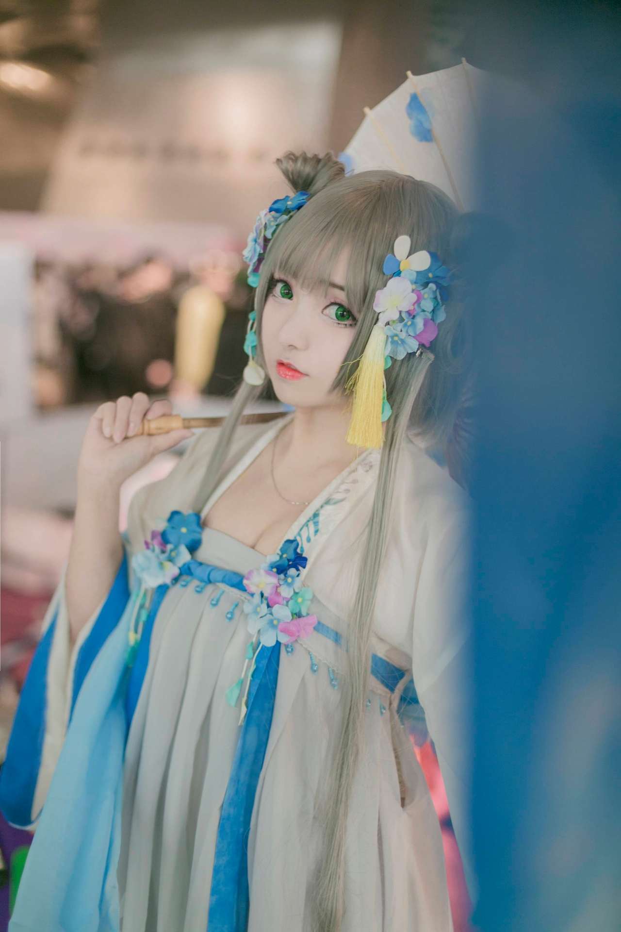 斯文文文文VOCALOIDCOS洛天依御归古风场照