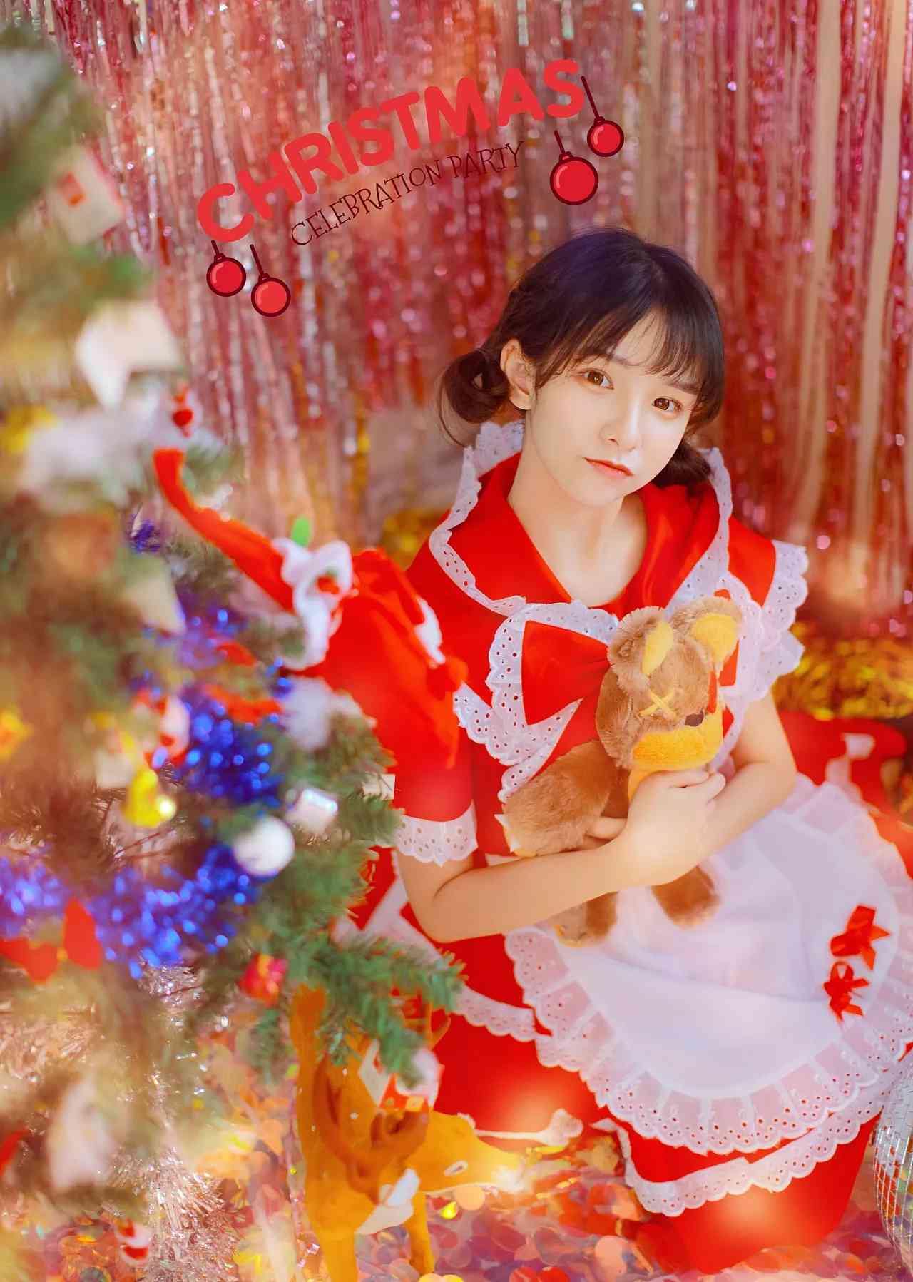 NO.008赵小臭安妮圣诞华美写真【14P】-可宝主