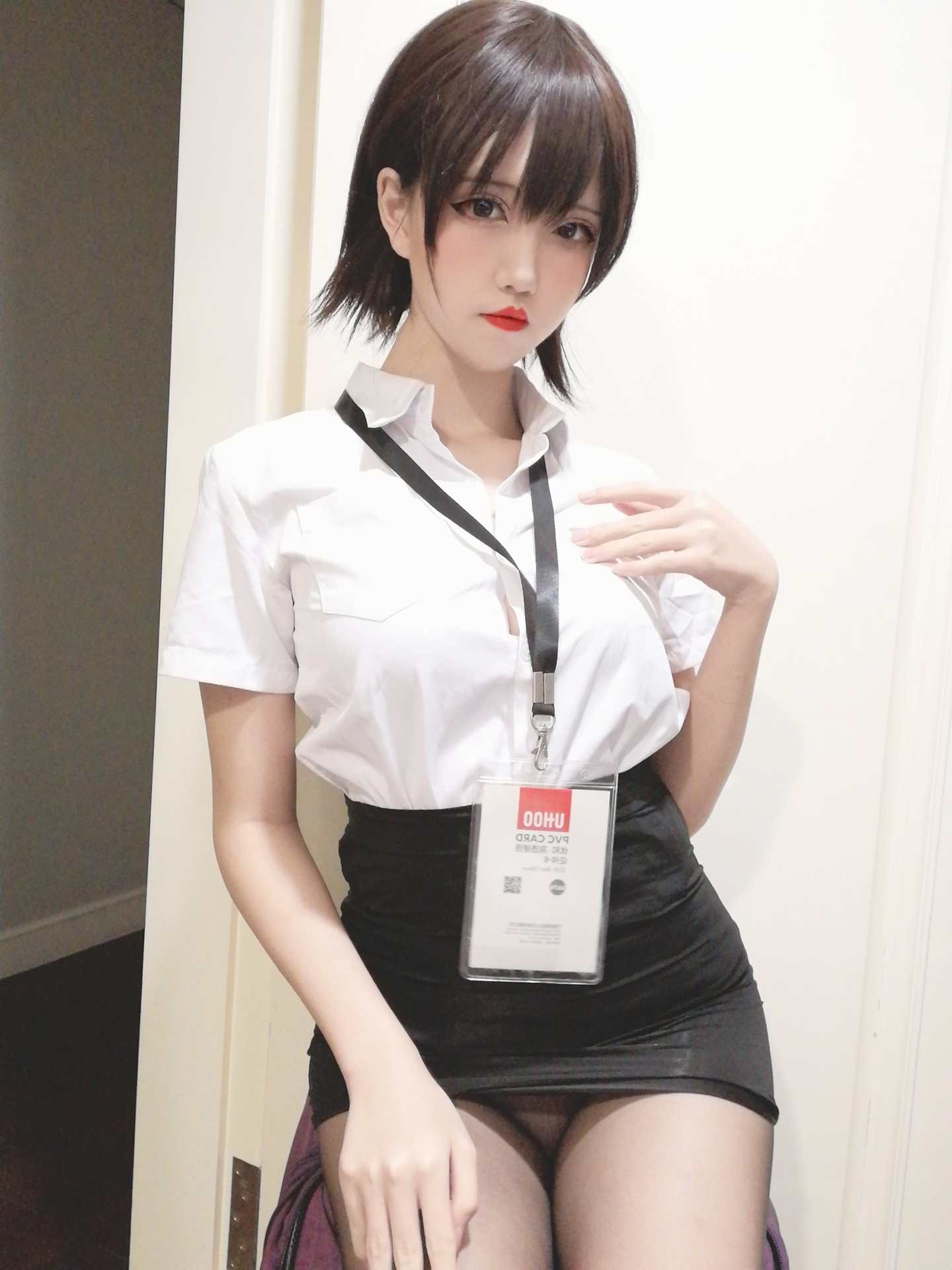 NO.002阿薰kaOri黑丝OL感官盛宴【45P】-可宝主
