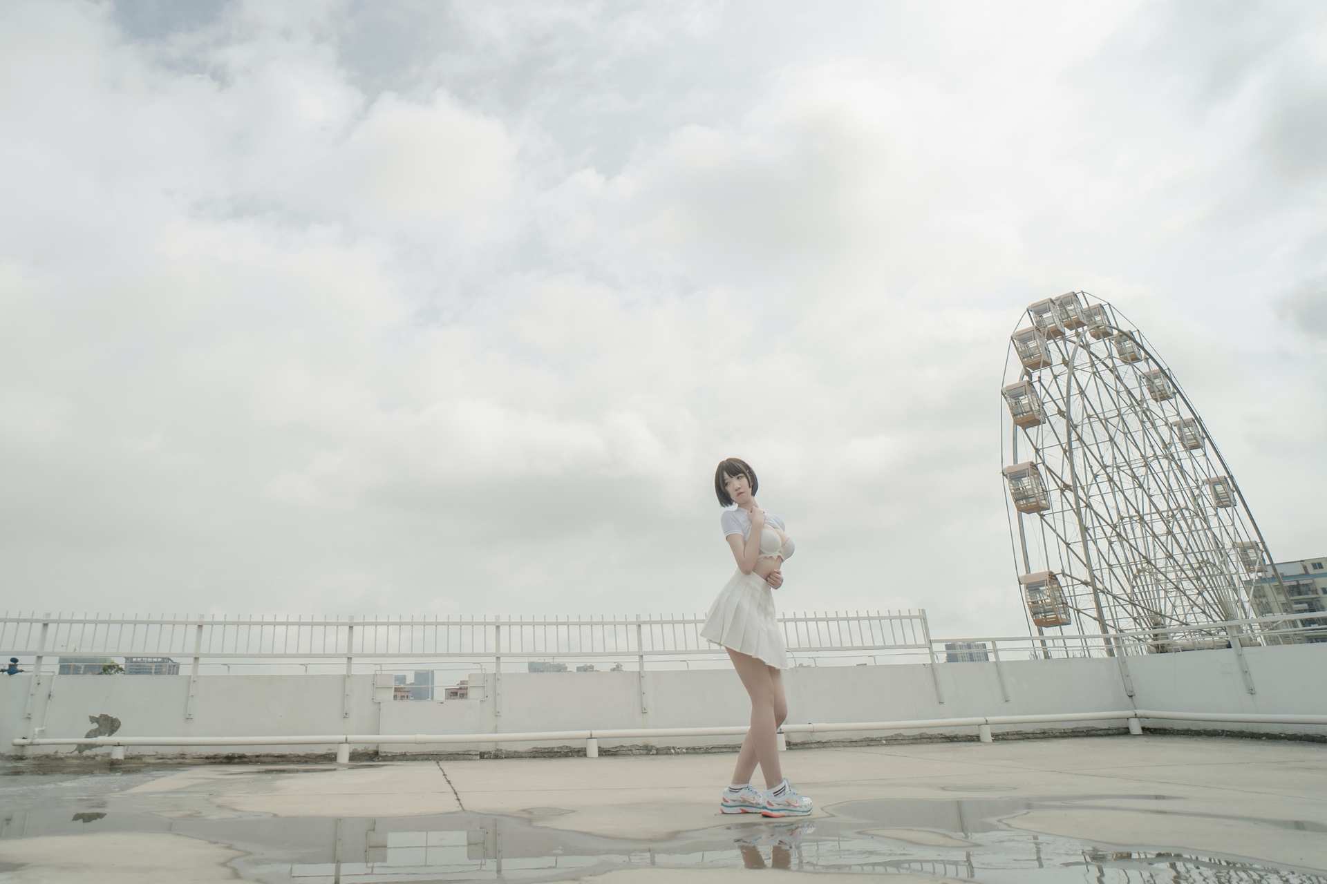 NO.015阿薰kaOri天台作品精粹【82P】-可宝主