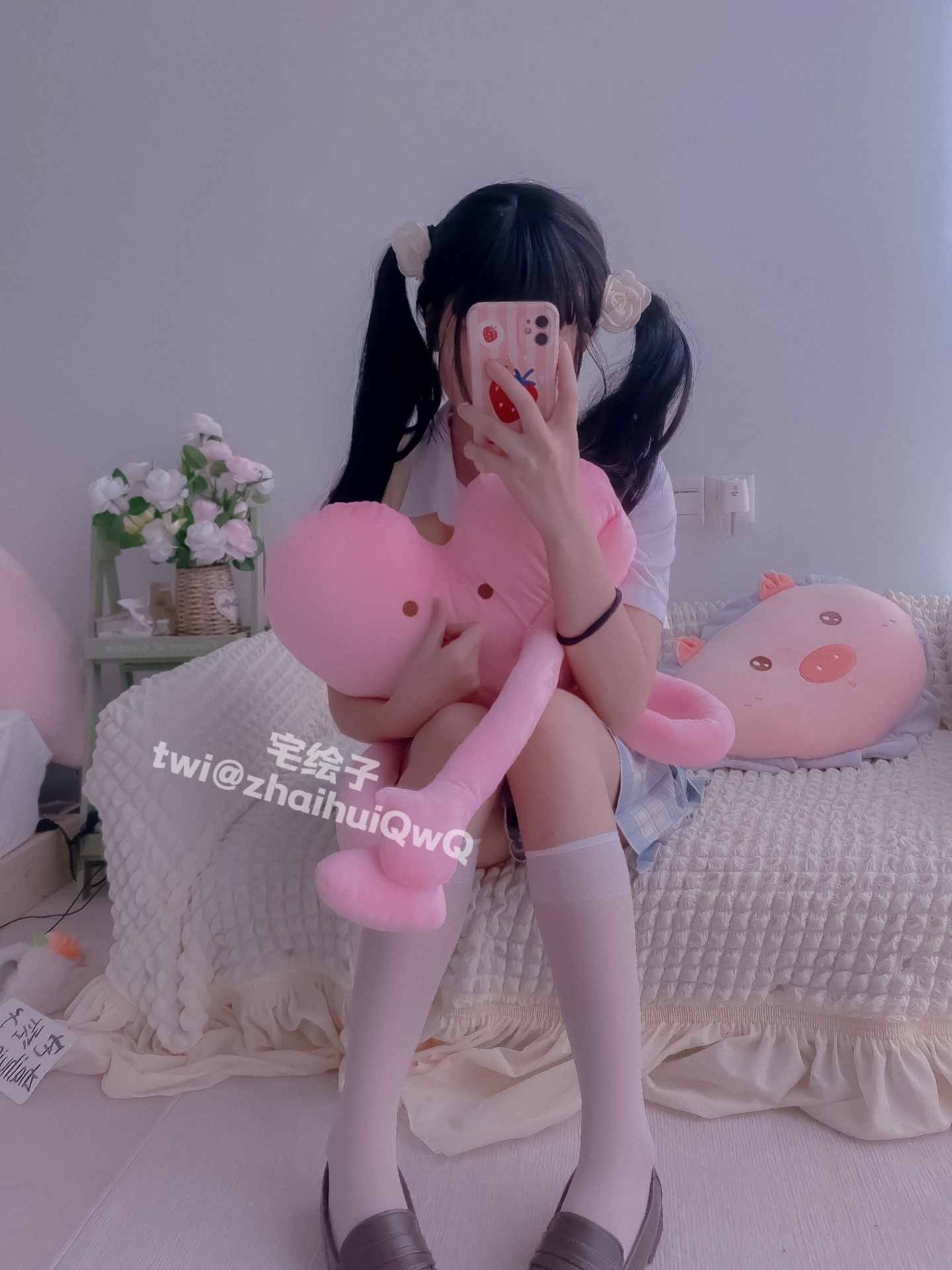 NO.002二阶堂xjk白丝段袜精美写真【87P】-可宝主