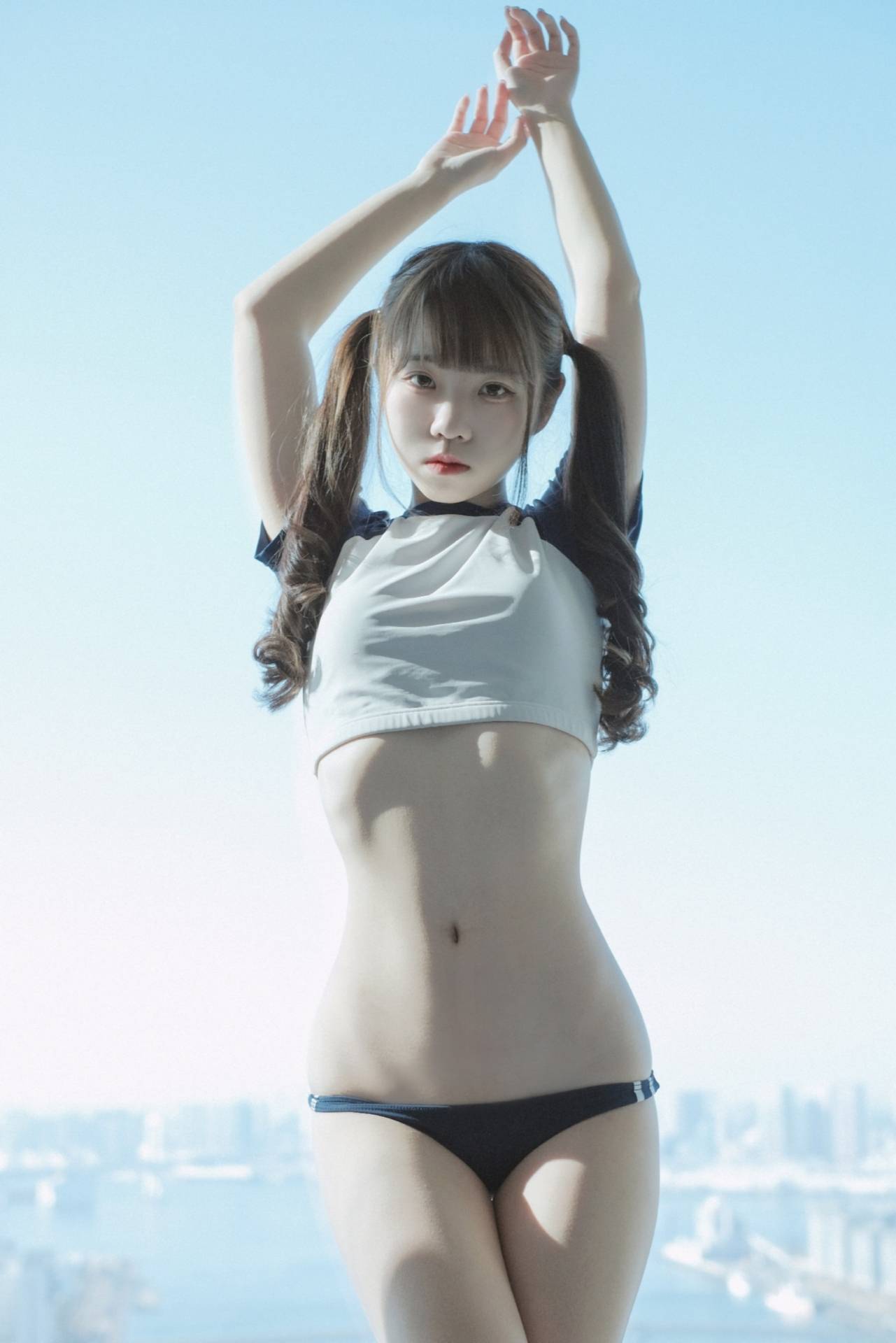 NO.003可可小白兔礼物体操服少女作品精华【35P】-可宝主