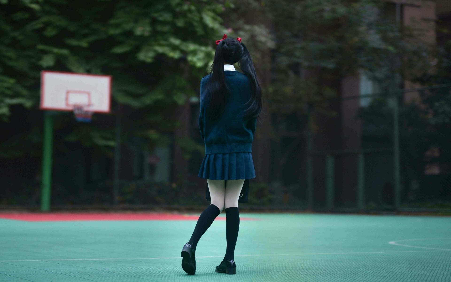 鹿八岁少女的悸动XJK双马尾