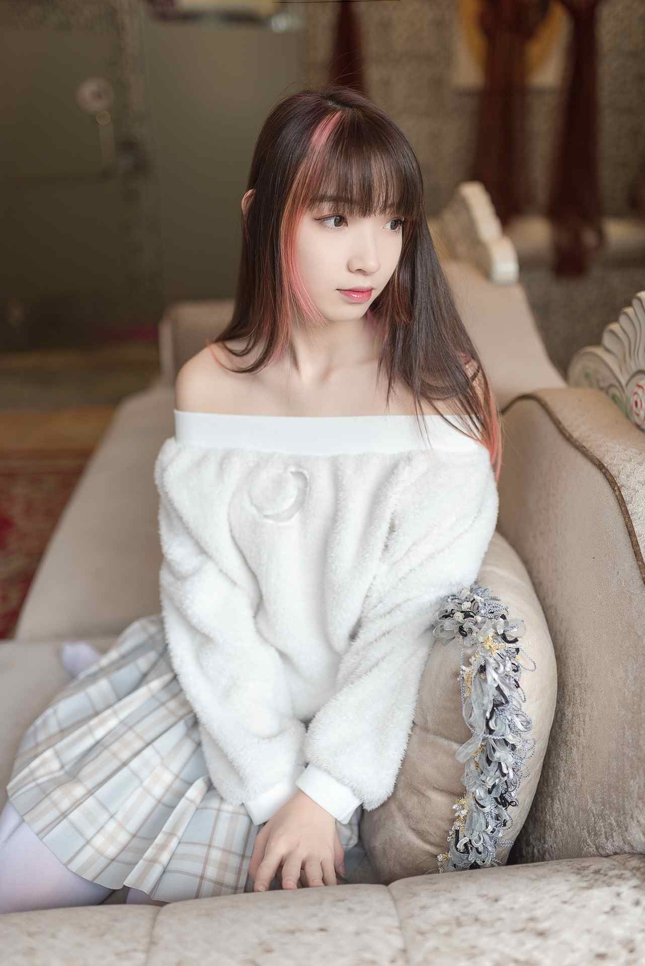 NO.013风之领域富贵少女白丝精彩写真【49P】-可宝主