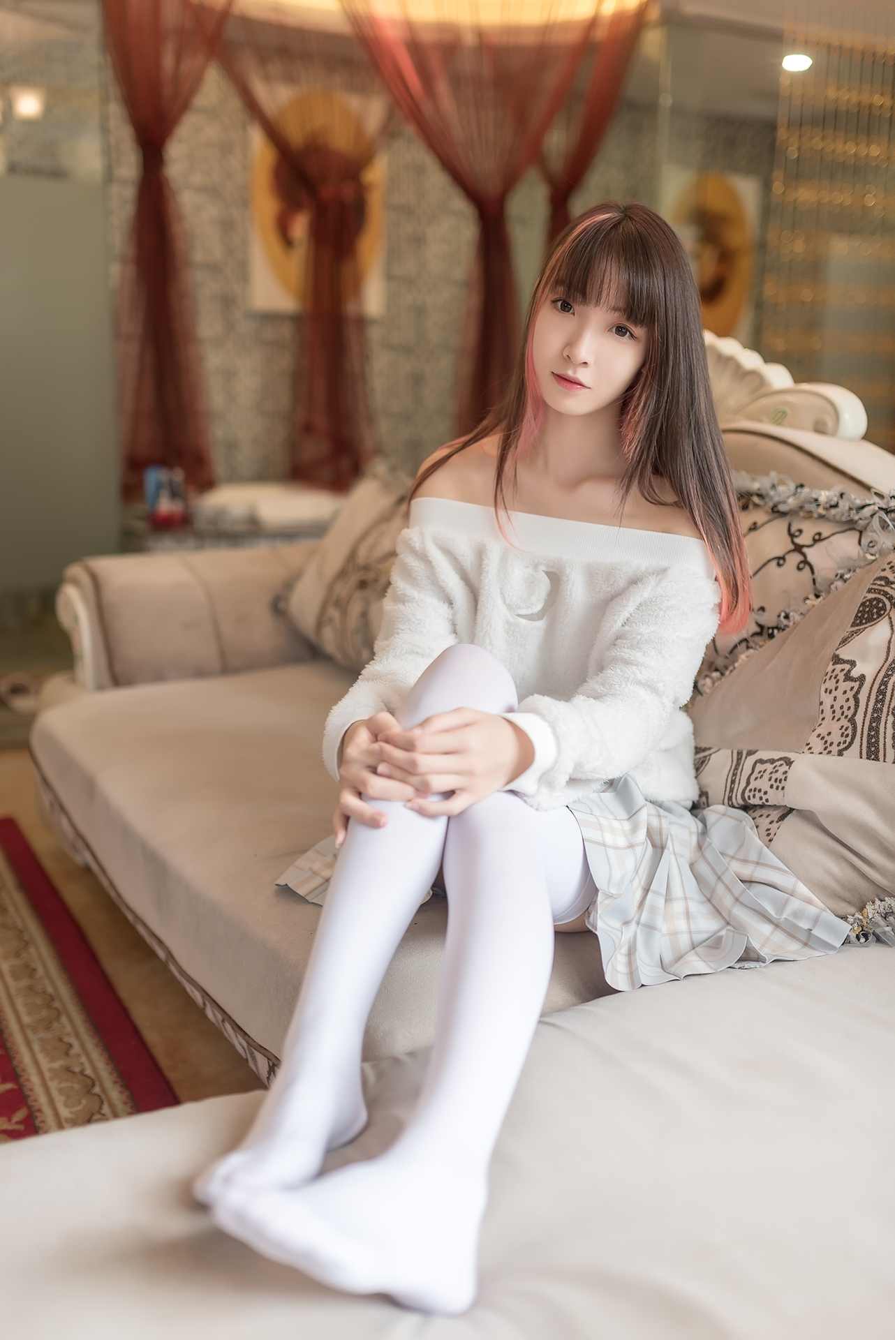风之领域富贵少女白丝