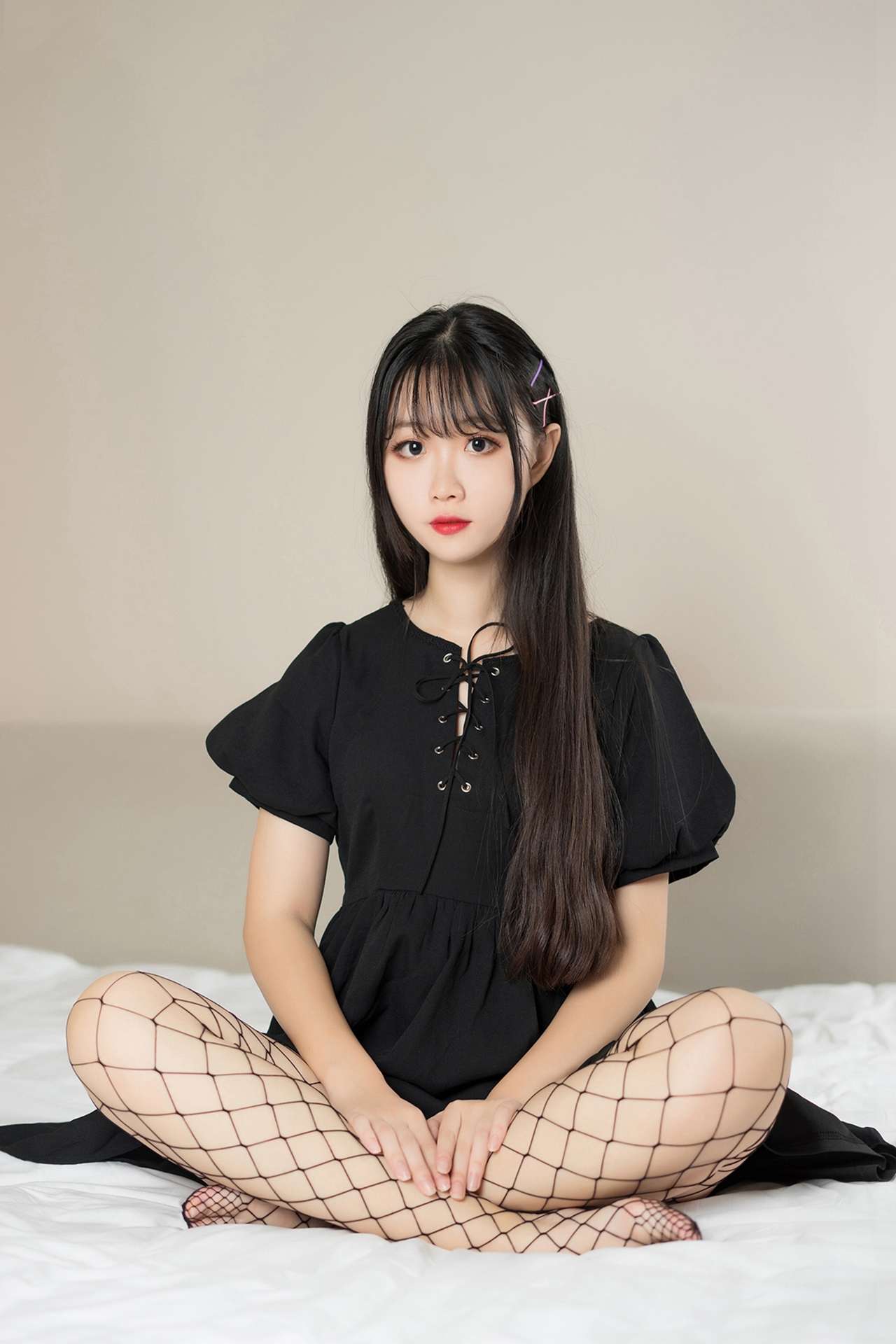 风之领域黑衣大网袜