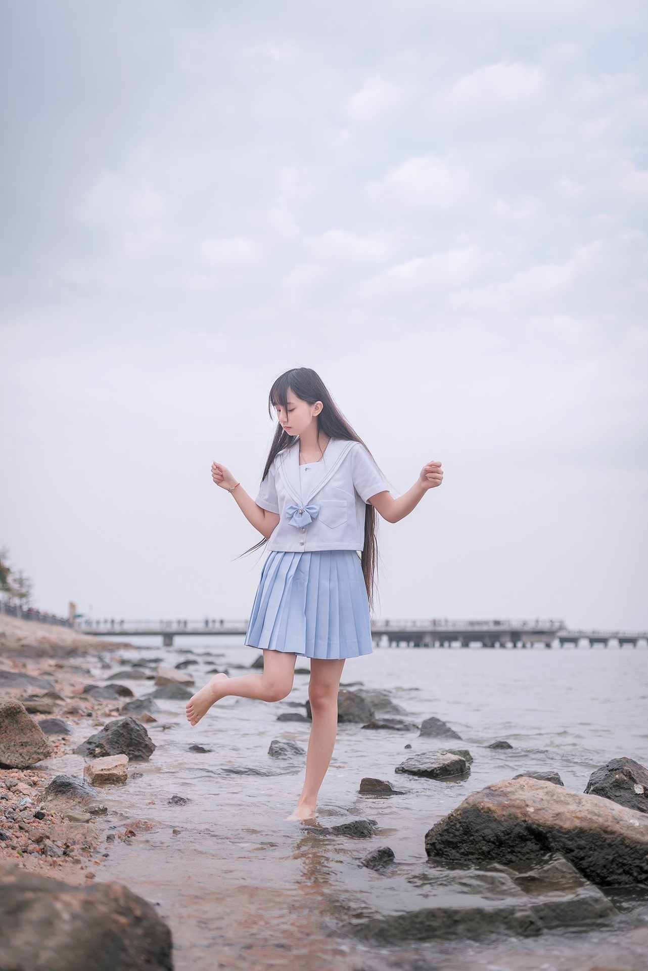 风之领域海边漫步