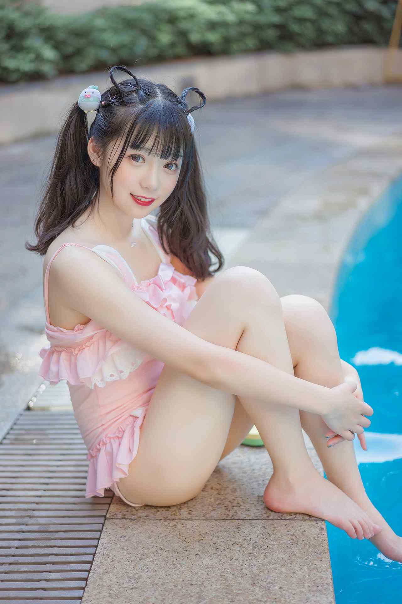 NO.160风之领域兔子泳装少女尽览美丽【41P】-可宝主