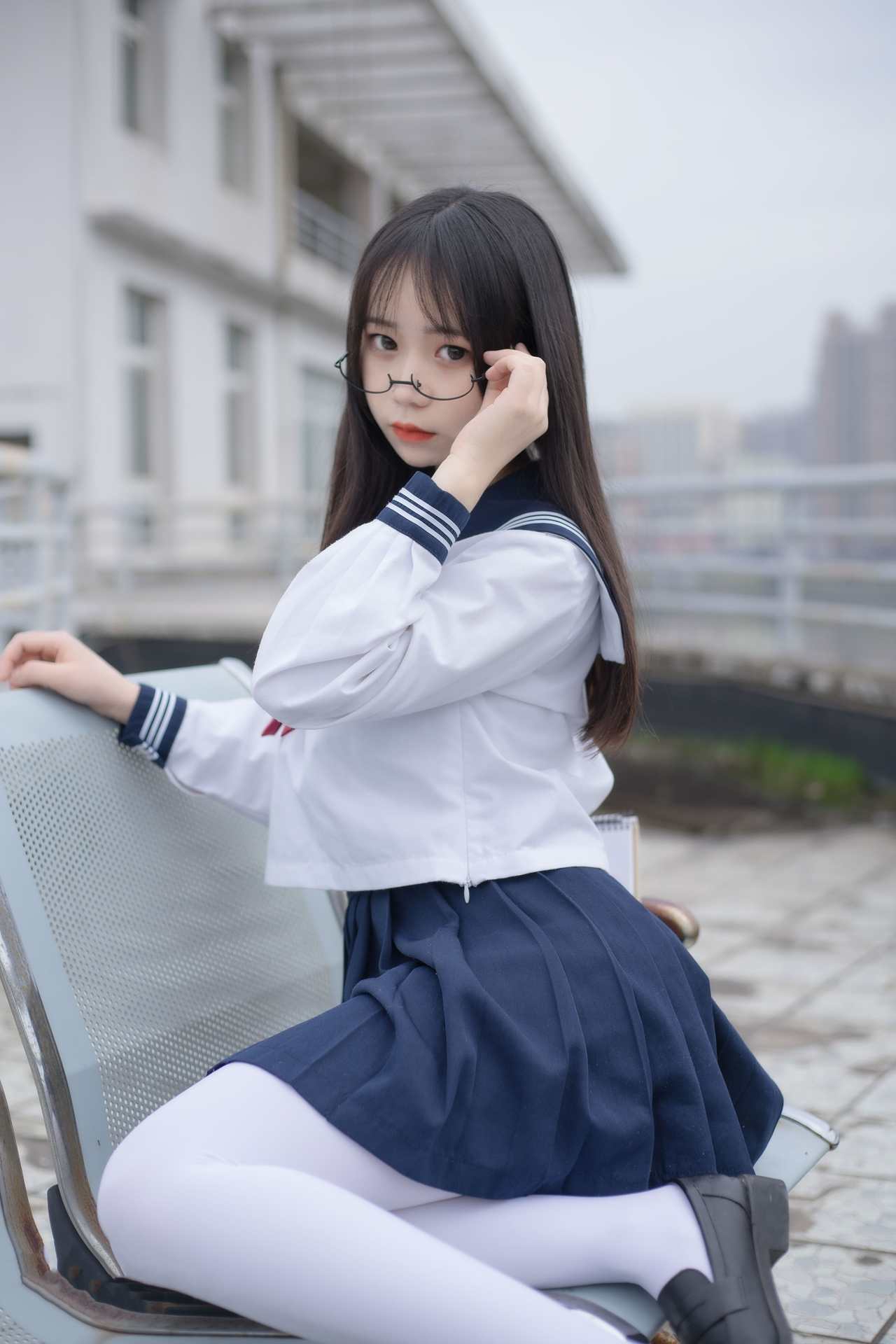 风之领域喵喵的白丝水手服