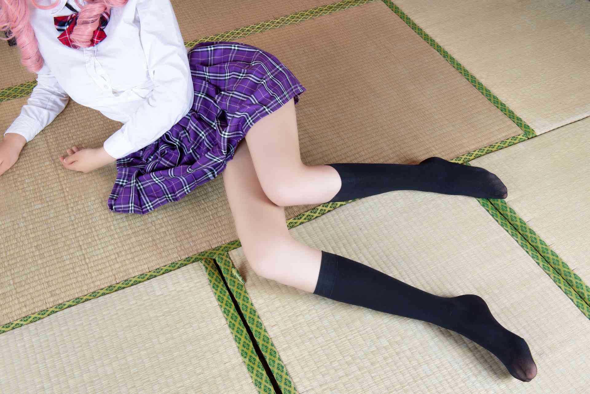 风之领域玉藻前的半筒袜