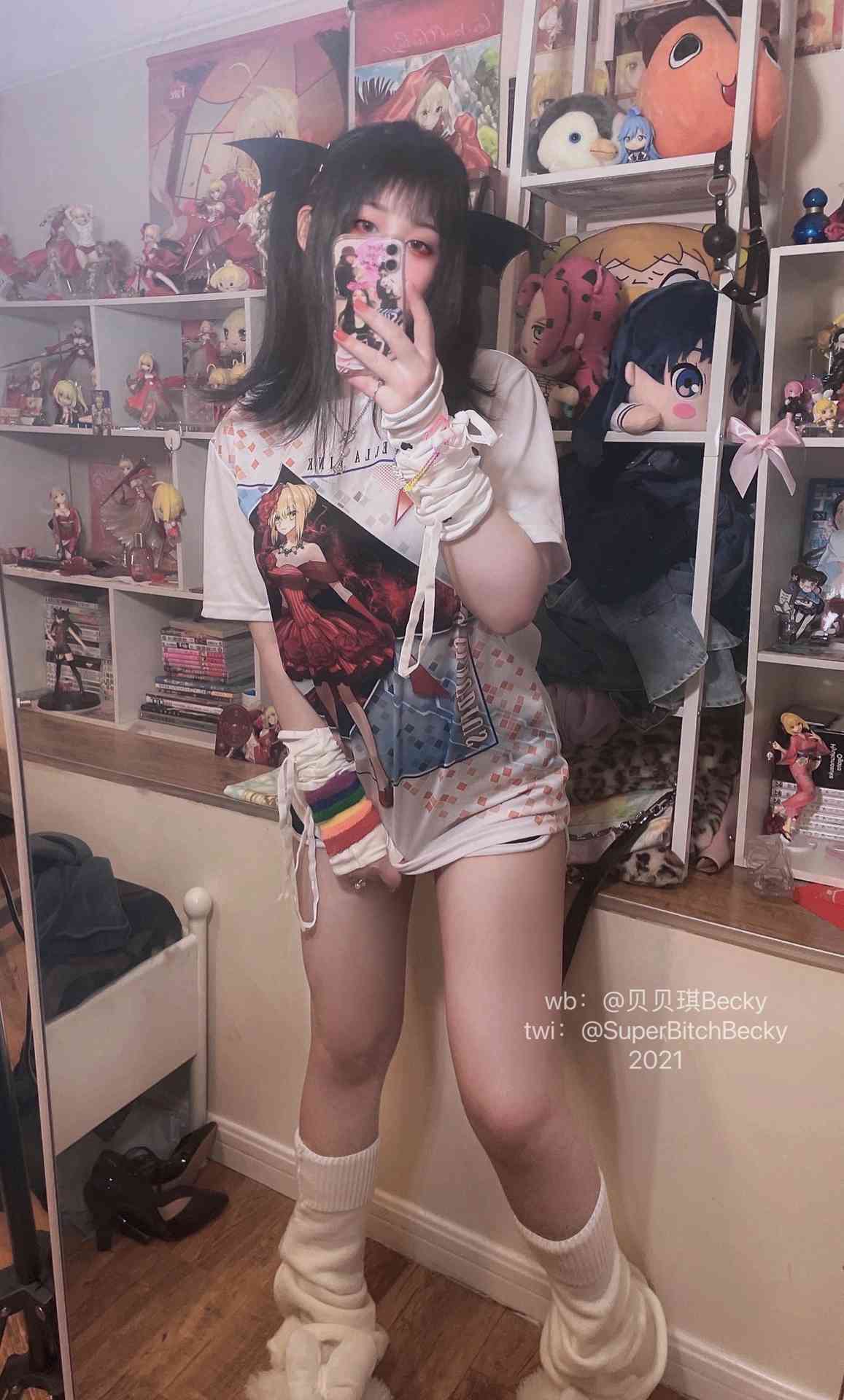 贝贝琪Becky黑发辣妹