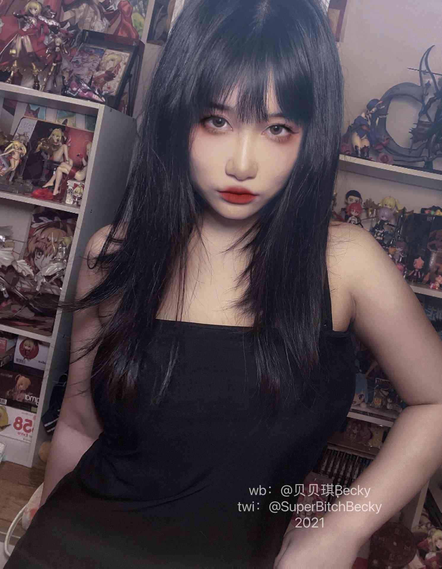 NO.019贝贝琪Becky黑发辣妹炫酷写真作品【105P】-可宝主