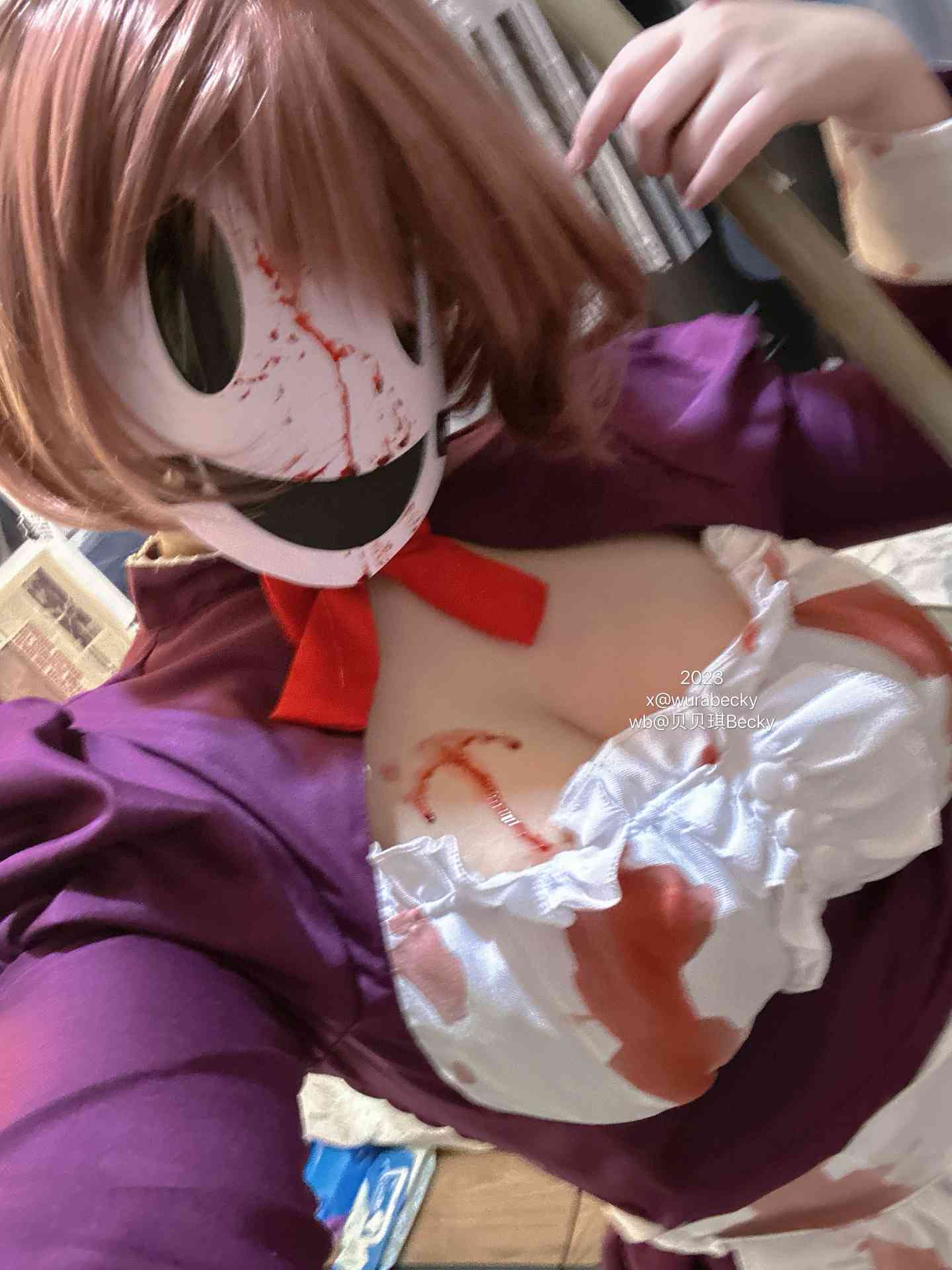 NO.035贝贝琪Becky2023年06月面具女仆精彩图集【18P】-可宝主