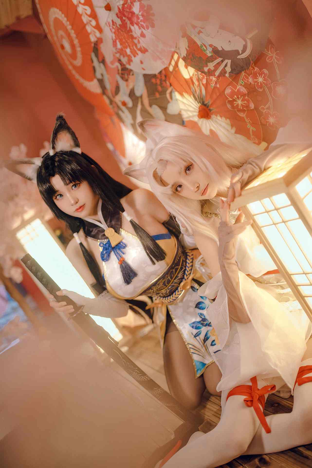 NO.013miko酱ww&花京院腥鱼 胡桃【44P】-可宝主