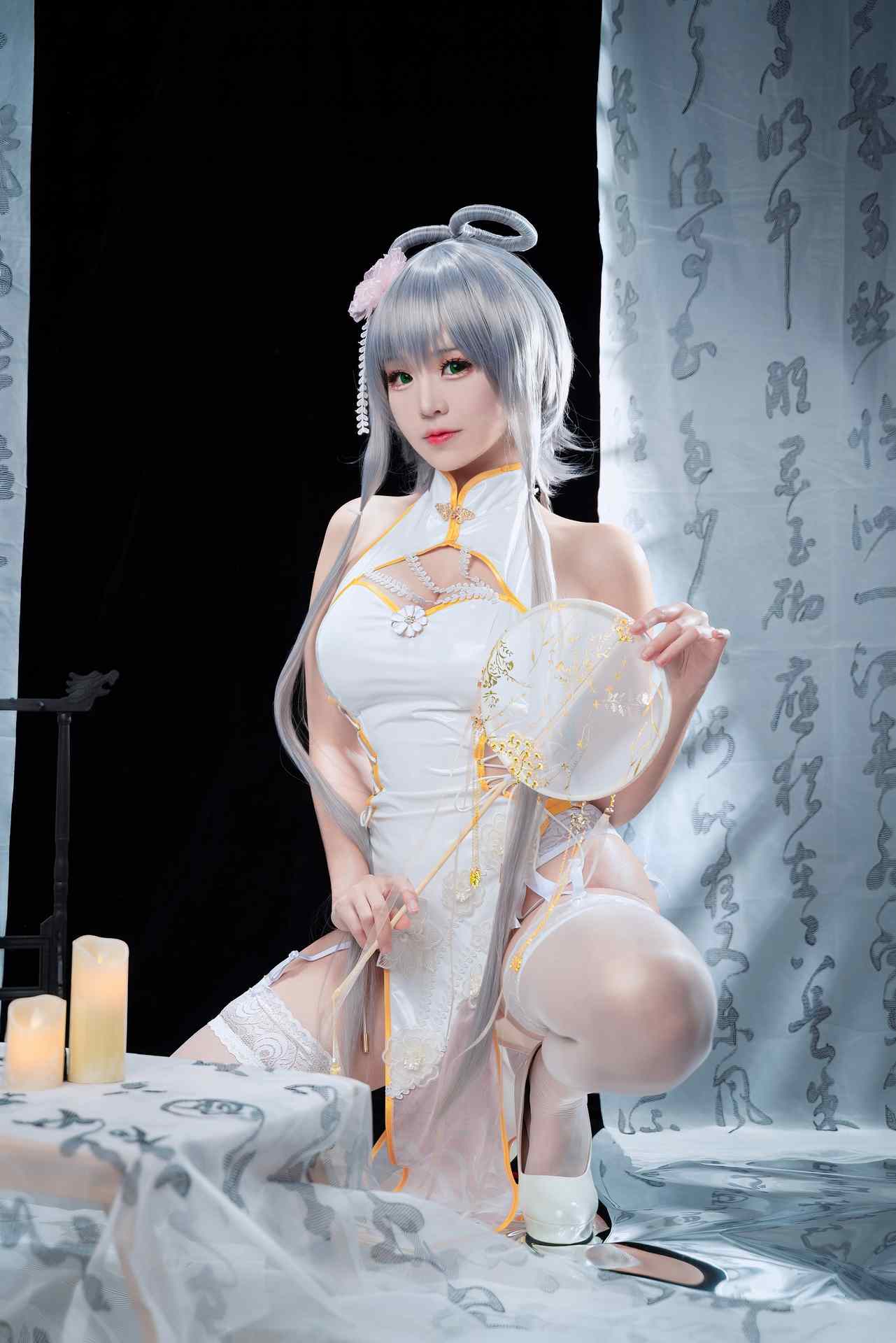 NO.020miko酱ww洛天依旗袍精彩写真【30P】-可宝主