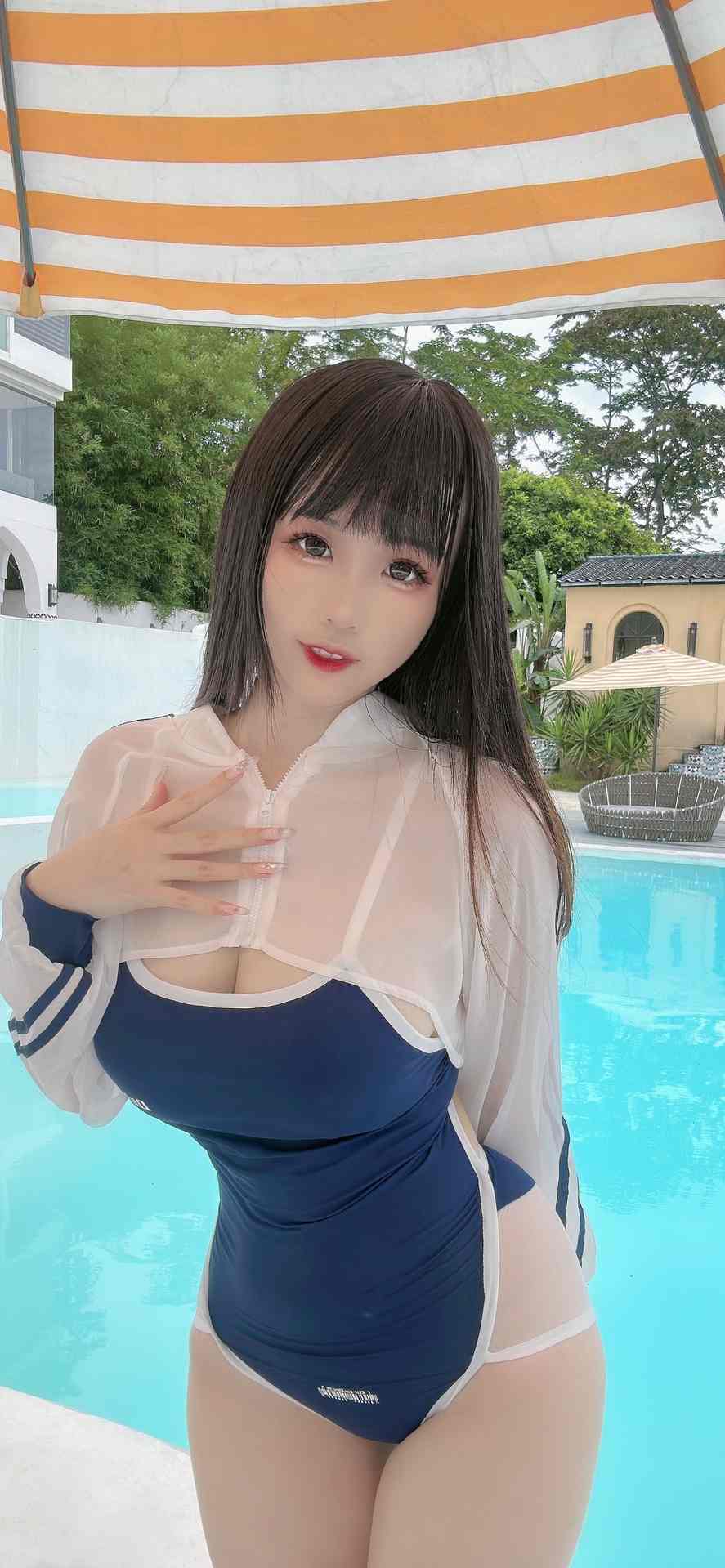 NO.034miko酱ww泳装合集【50P】-可宝主