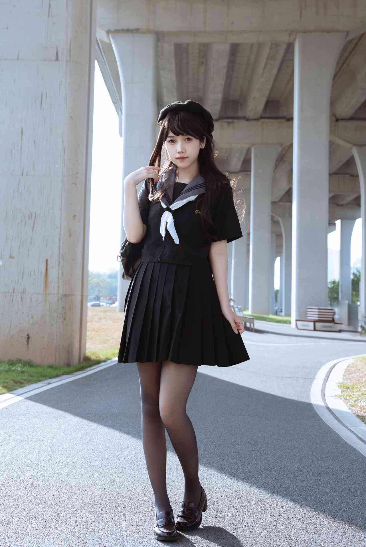 不呆猫No.045 - 放课后野外JK [72P]