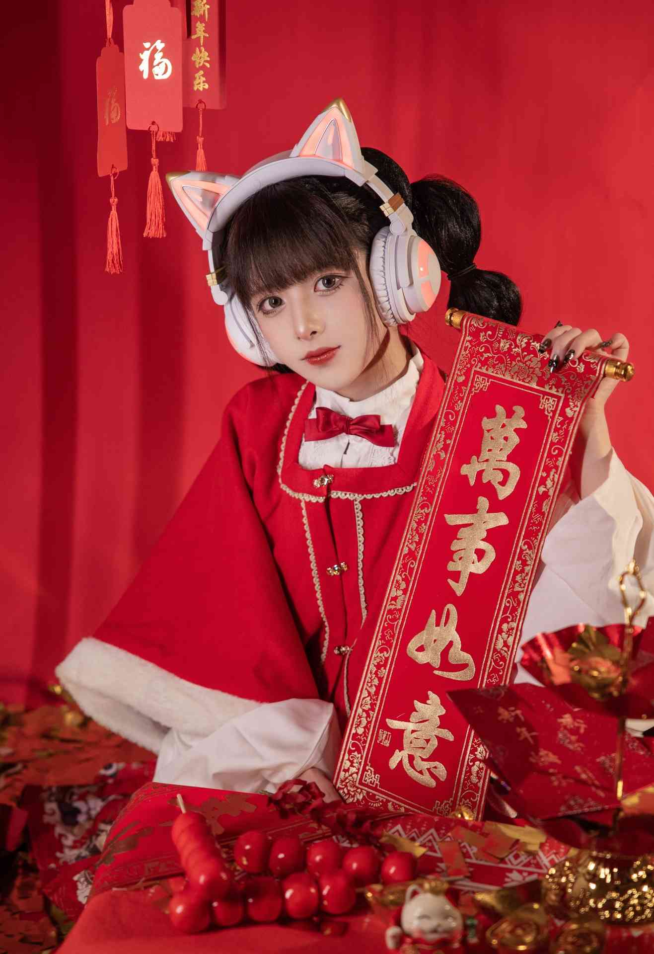 NO.012腥味猫罐新年快乐【12P】-可宝主