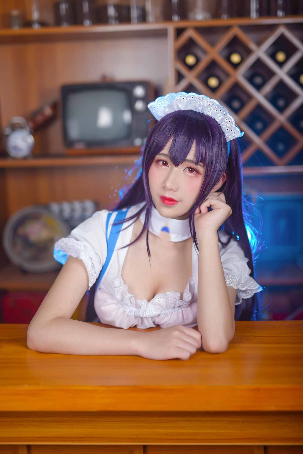 NO.012九曲Jean女仆学姐视觉盛宴【34P】-可宝主