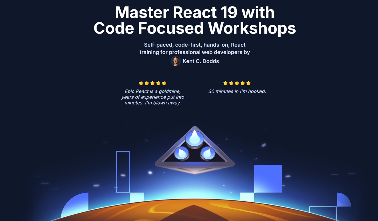 大师课程：Epic React Pro by Kent C. Dodds